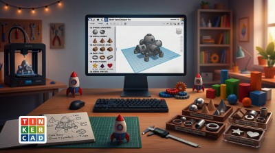 Tinkercad Temel Şekiller İle Tasarım